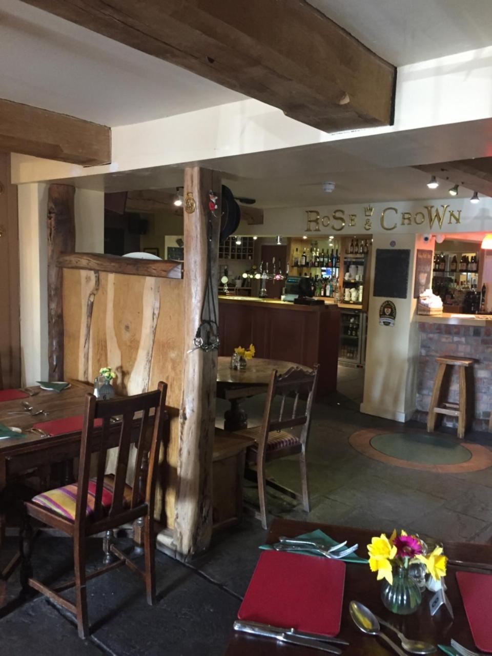 Rose & Crown Otel Athelney Dış mekan fotoğraf